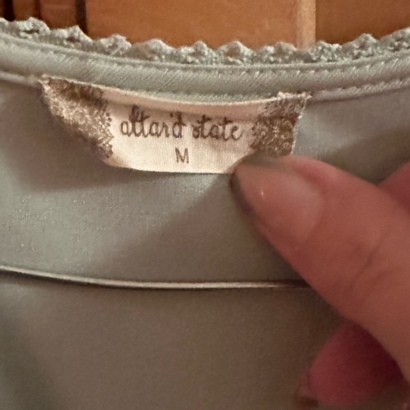 Size M sage / mint green Altered State Dress - Picture 6 of 6